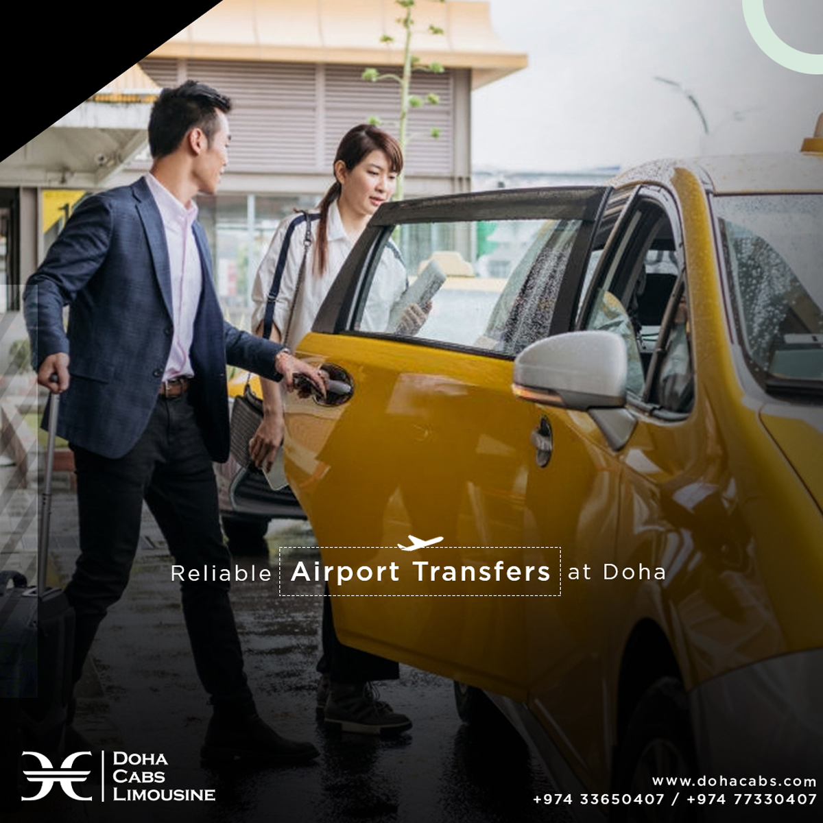 Car with driver in Doha Qatar Doha Cabs Limousine Services